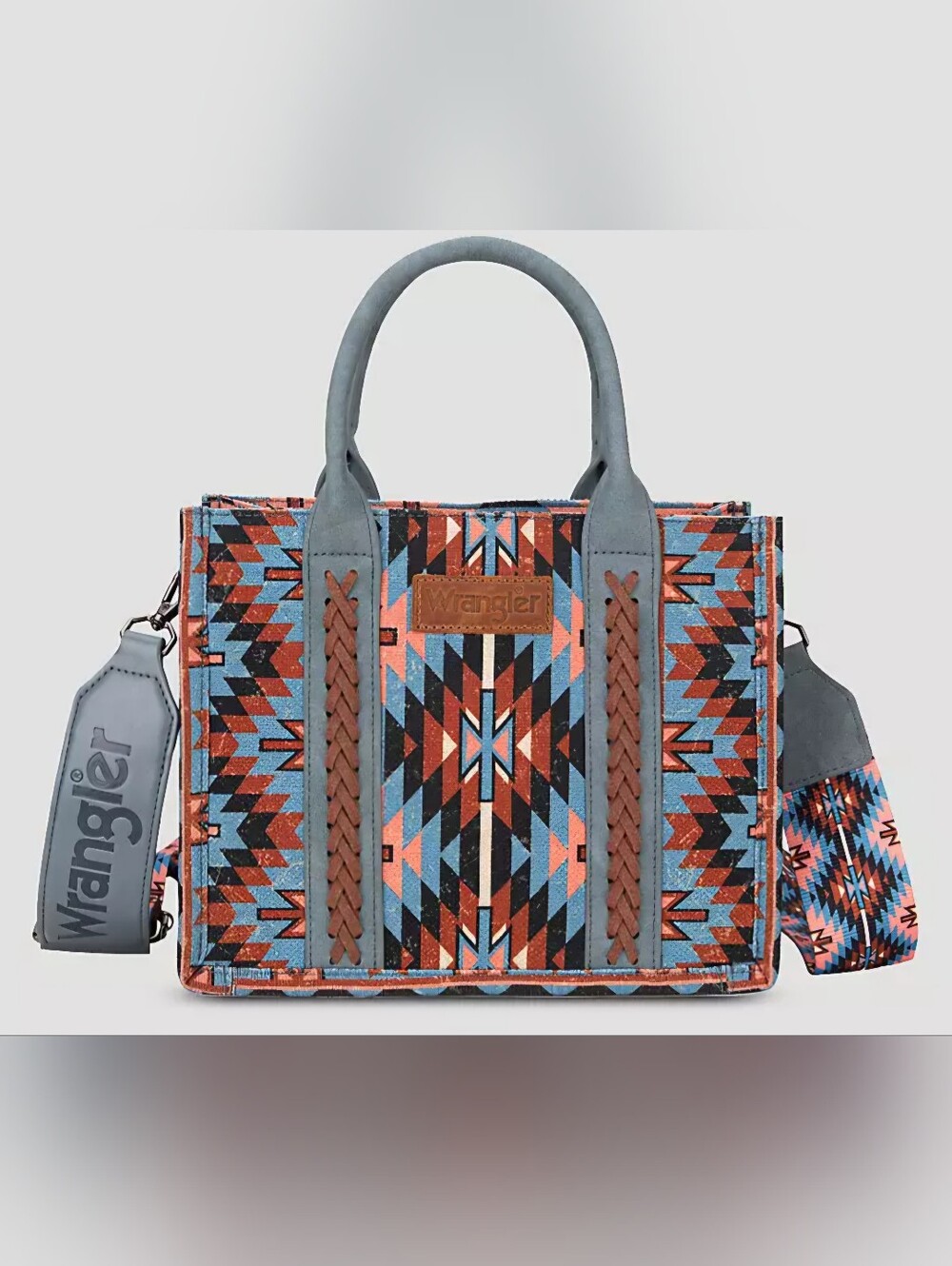 NWT Wrangler Southwestern Print Small Tote